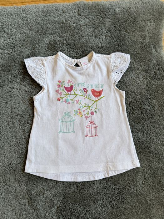 Koszulka t-shirt dziewczęca C&A 74