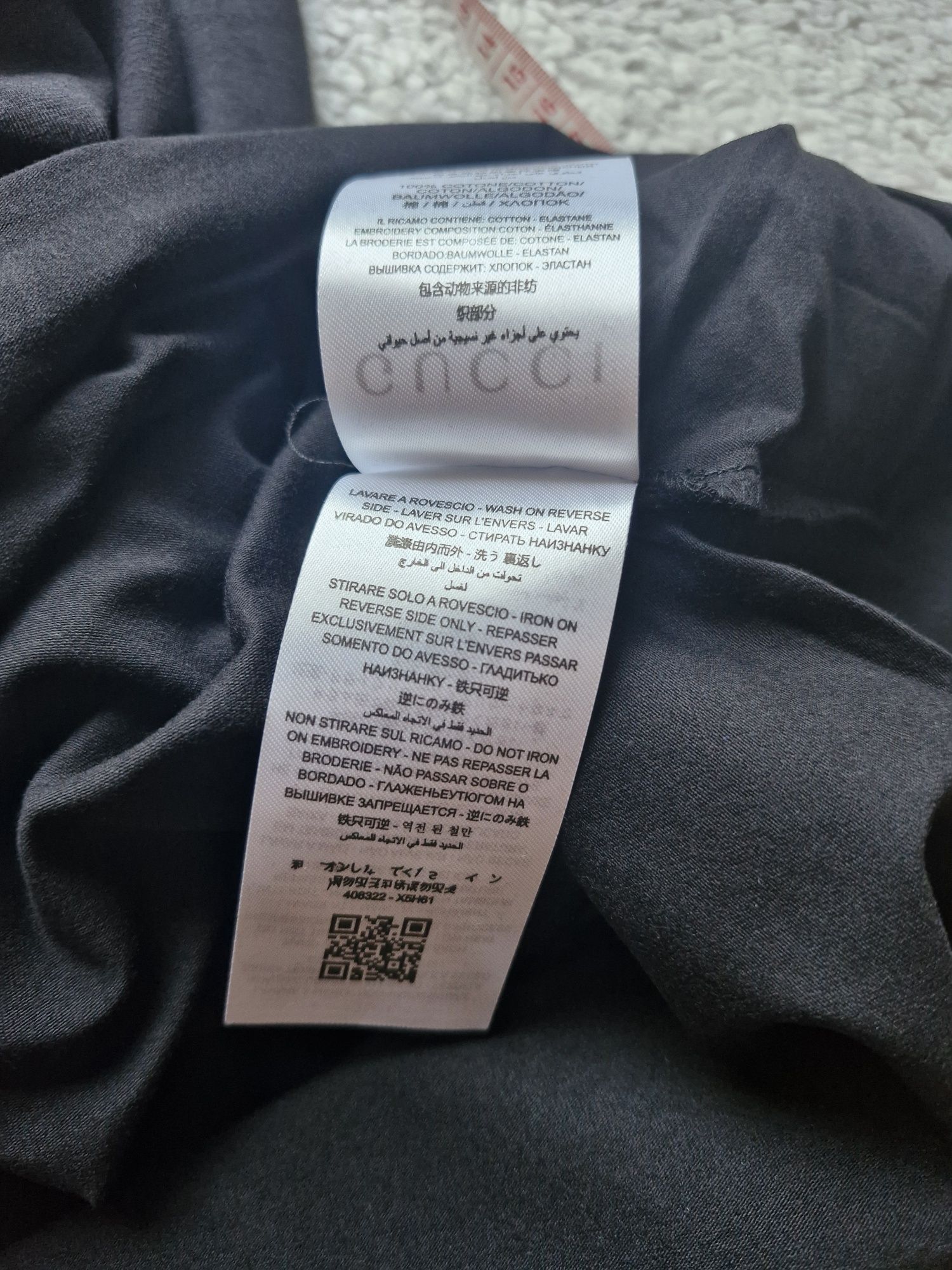 Męska koszulka guc ci L xl nowa metki prezent jakość metki jakość bawe