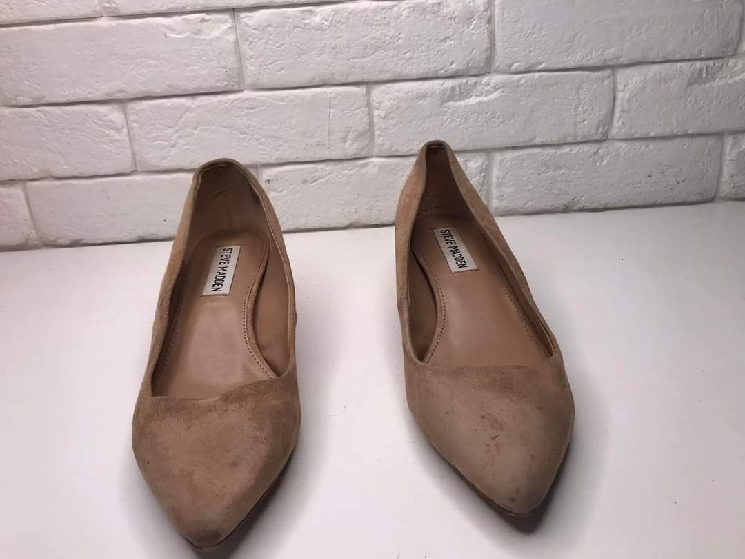 Loafery skorzane zamszowe Steve Madden Rozmiar 37