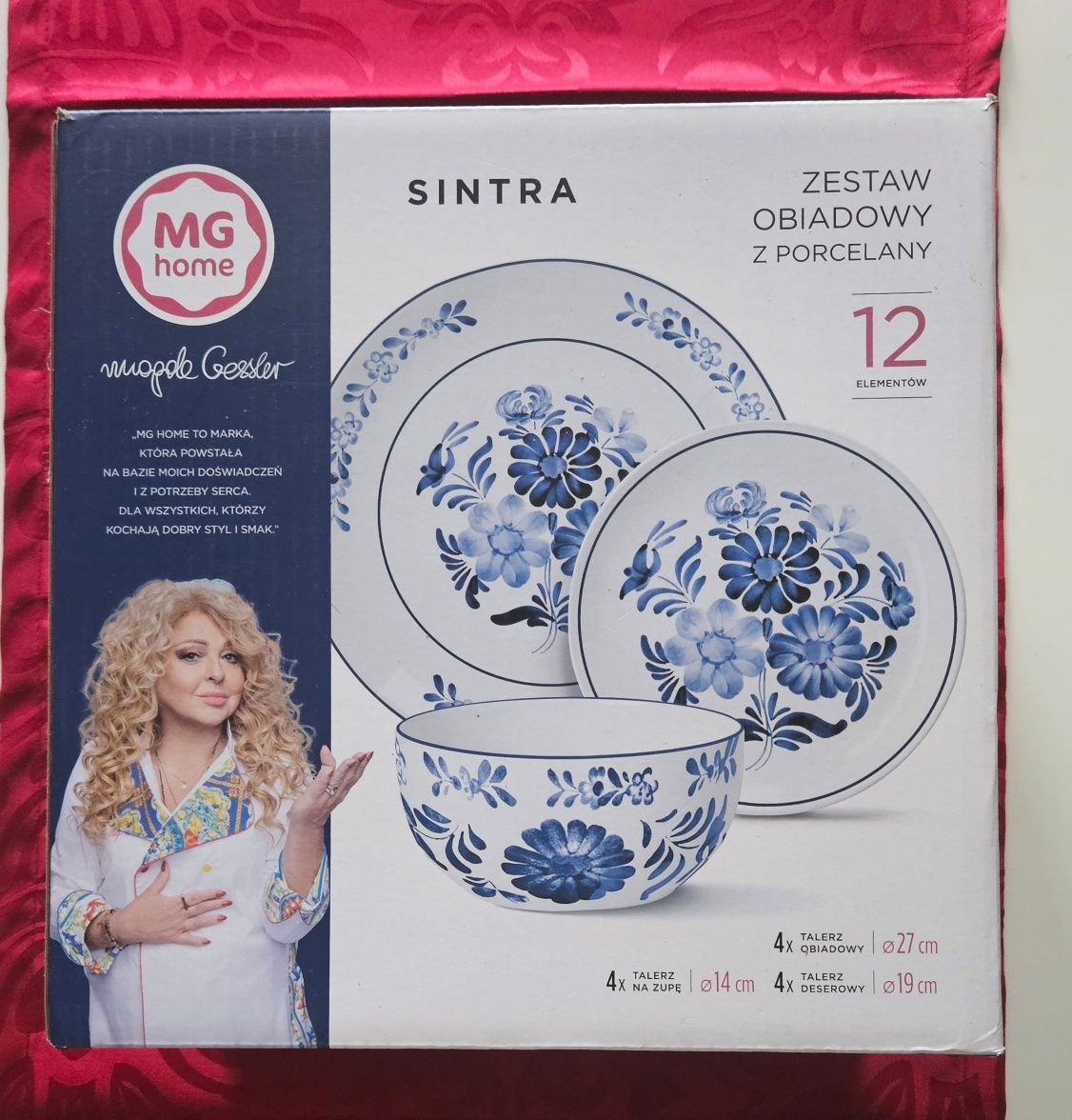 Serwis obiadowy MG Home Sintra 12 szt. dla 4 osoób