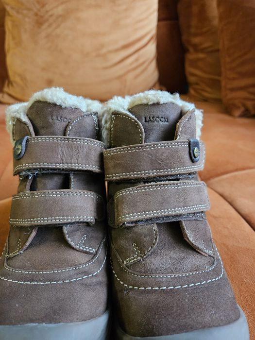 Buty zimowe dla chłopca rozmiar 29 Lasocki