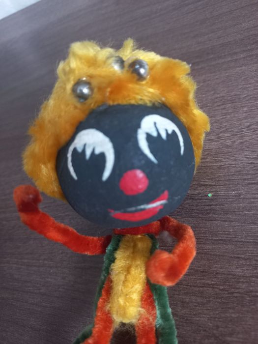 Stara kultowa zabawka Murzynek PRL vintage retro