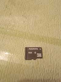 Карта памяти 4 гига micro SD adata