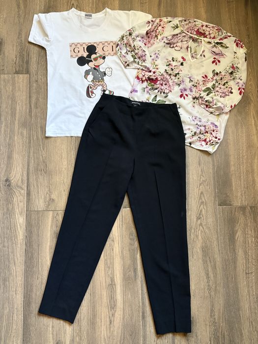 Штани класичні чорні