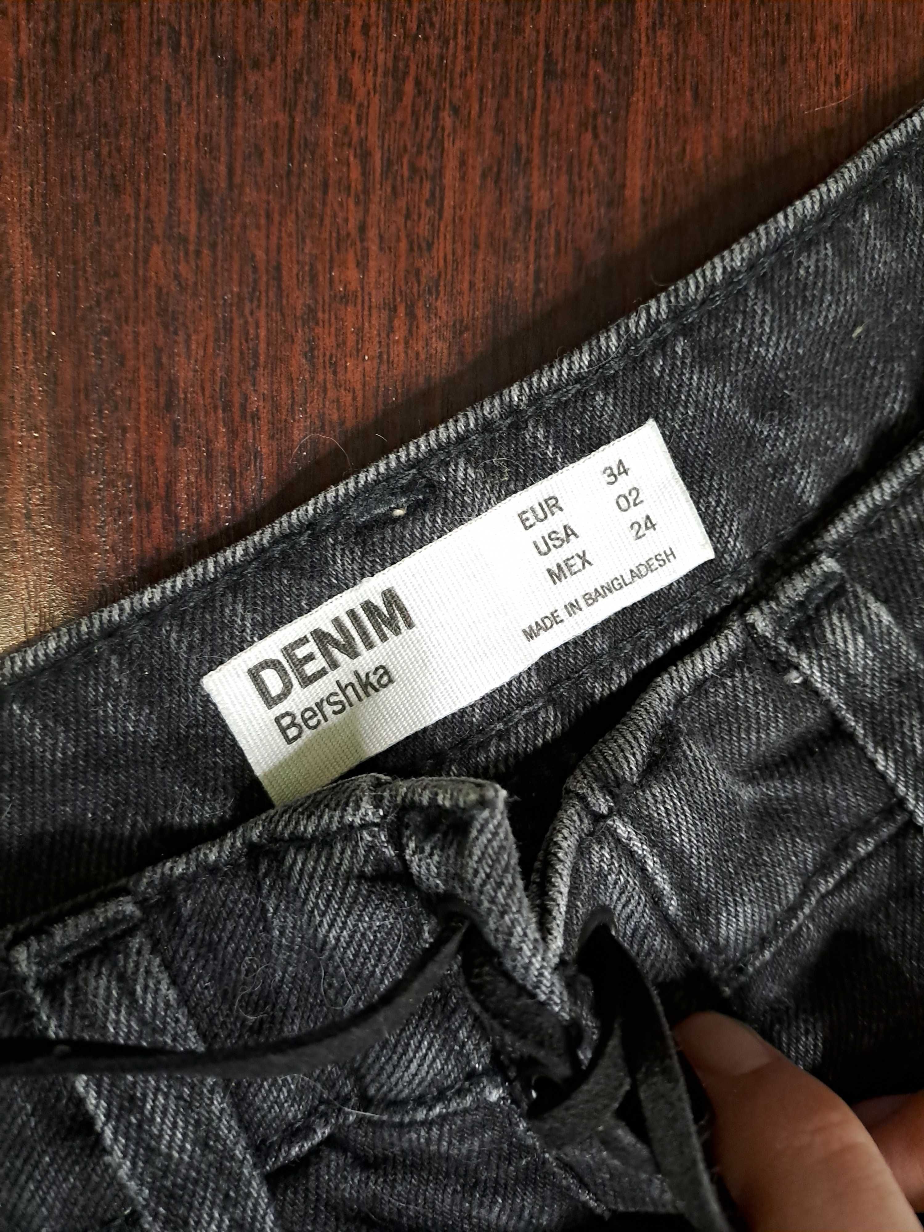 Джинсові шорти bershka