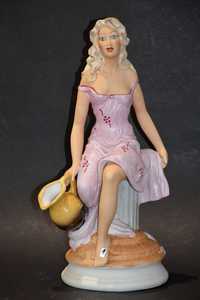 Porcelana Roceram figurka LUCY z dzbanem, mat, 31cm