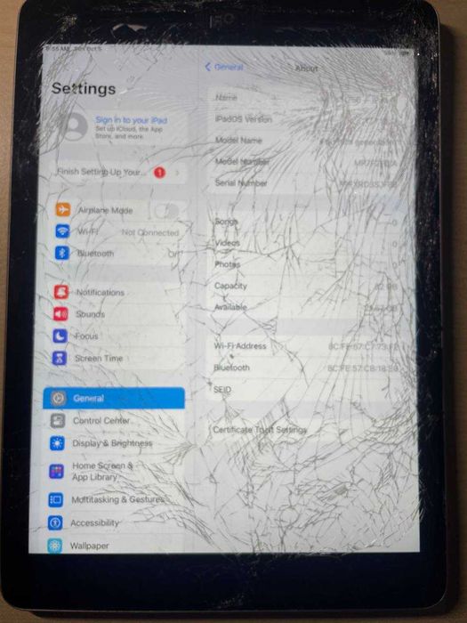 iPad A1893 Wifi 32GB
