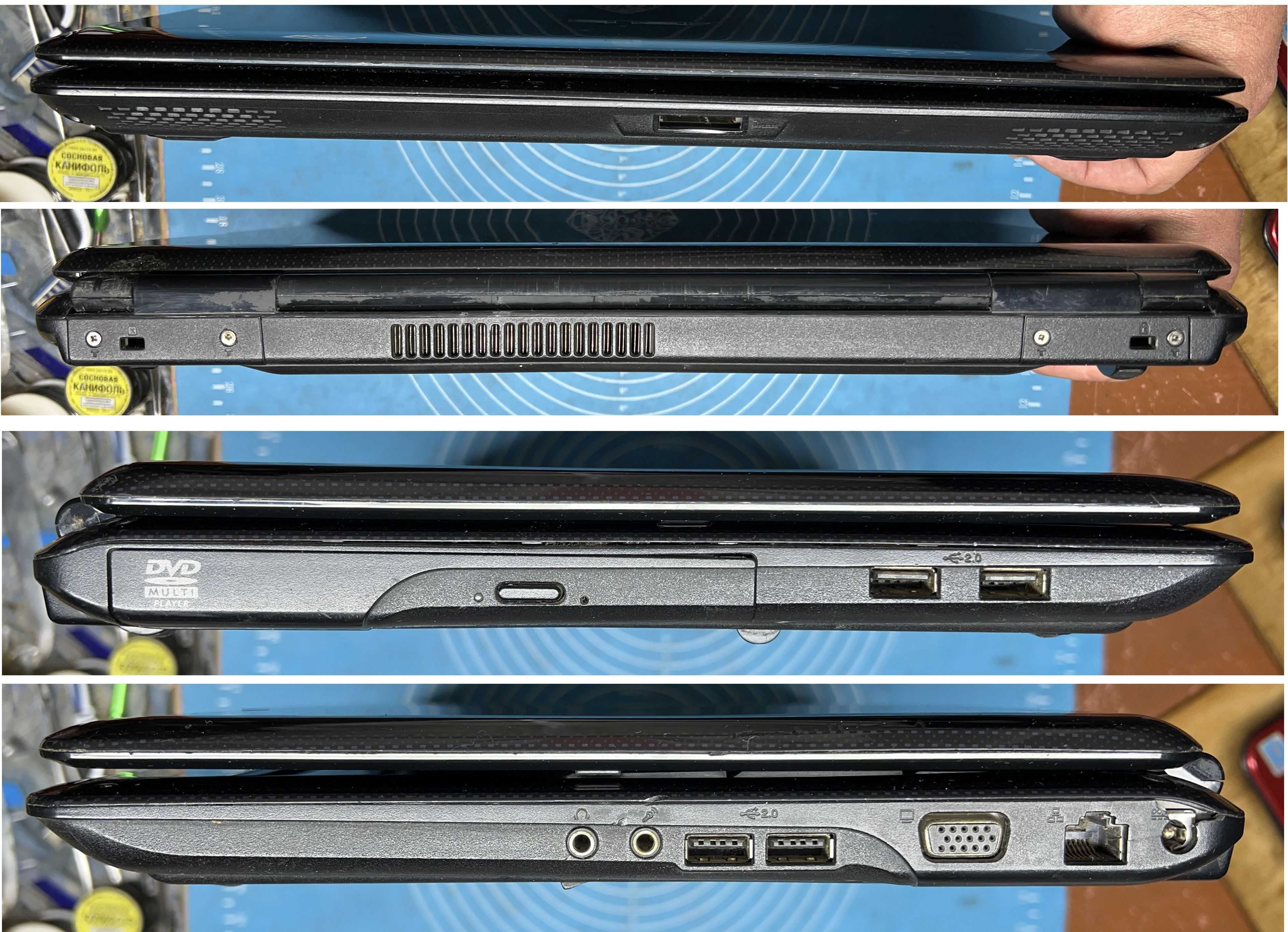 Ноутбук Asus K50IP LED 15.6'' Celeron t3300 3Gb, требуется ремонт