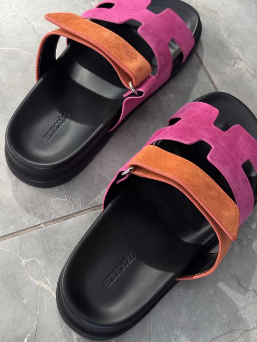 Шльопанці тапки Hermes ерме