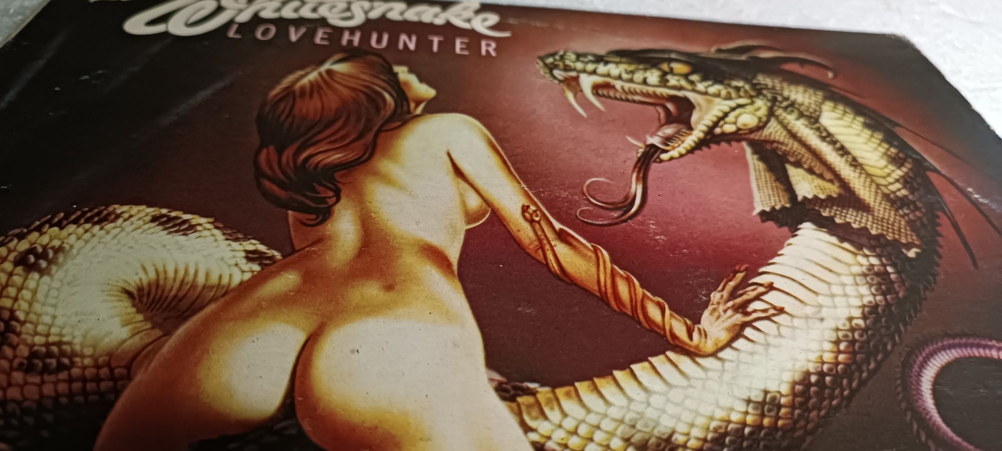Antigo album vinil Whitesnake  Lovehunter 1979