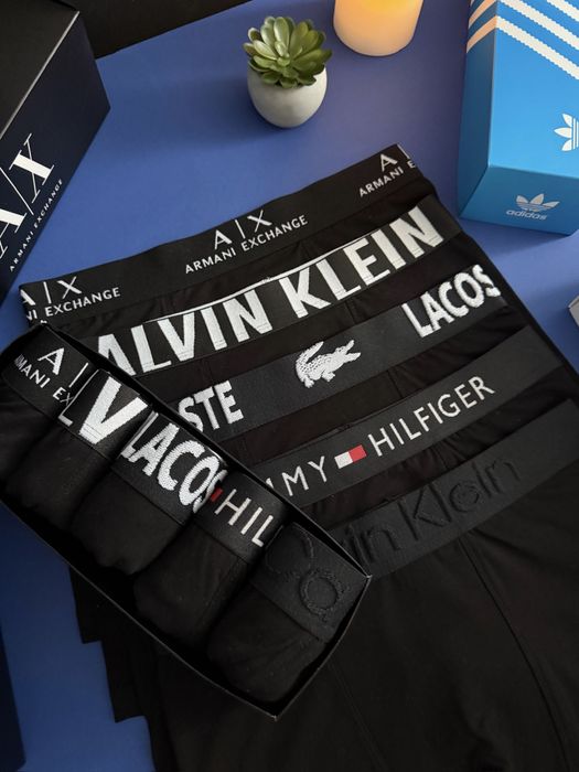 Чоловічі труси різних брендів Лакоста, Адідас, Том, Найк