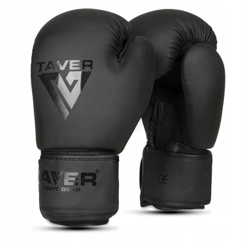 Rękawice Bokserskie Do Boksu K1 KickBoxing Sparingowe Matowe 12 OZ
