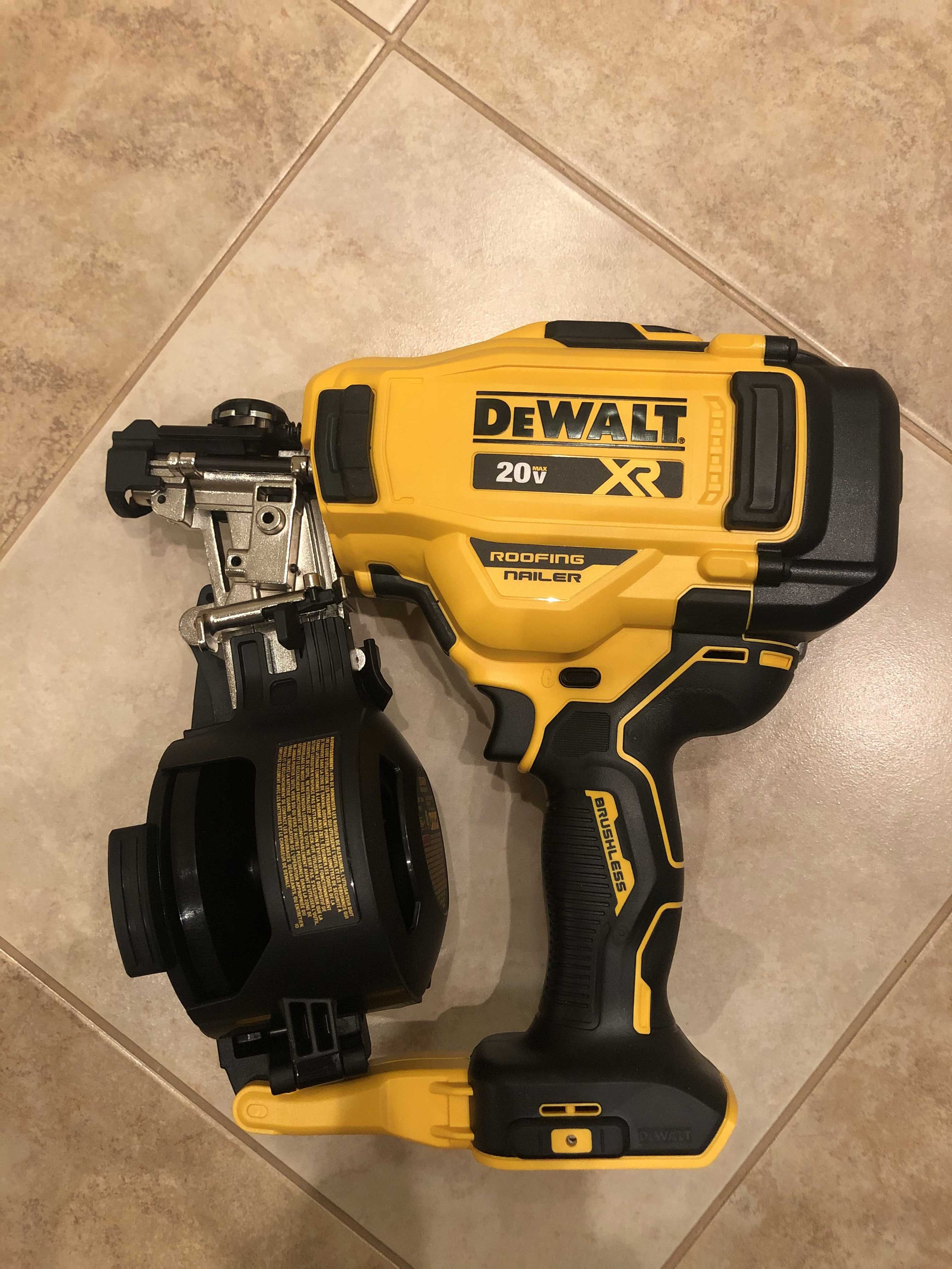 Dewalt DCN45RNB XR 20V MAX акумуляторний нейлер з США ОРИГІНАЛ