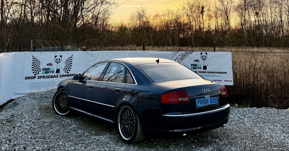Audi A8 D3 4.0 TDI ~ Automat ~ Quattro ~ 2004 ~ Skóry ~ Klima ~ Alu