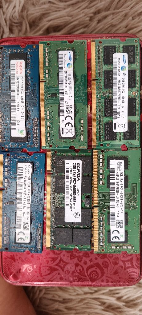 Kości ram DDR3. 20 sztuk