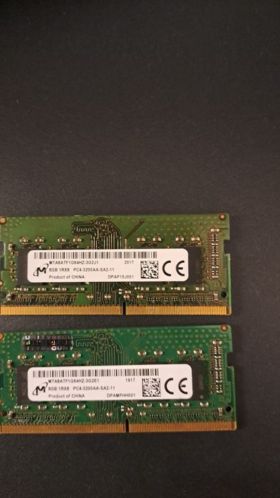 2x8 gb 1rx8 pc4 3200