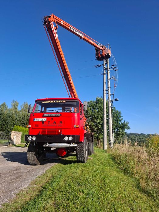 Wycinka Drzew Lasów Koszenie Traw Uslugi Podnosnik Koszowy MiniKoparka