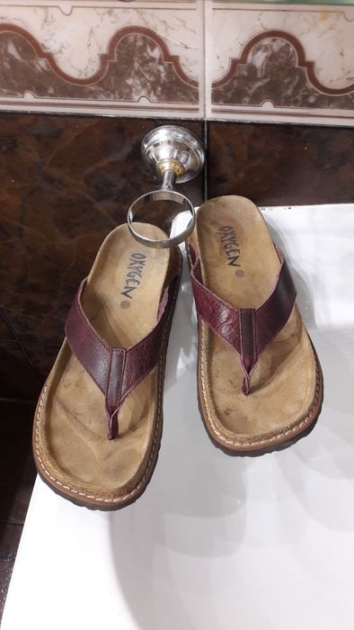 Вьетнамки шлёпанцы кожа ортопед