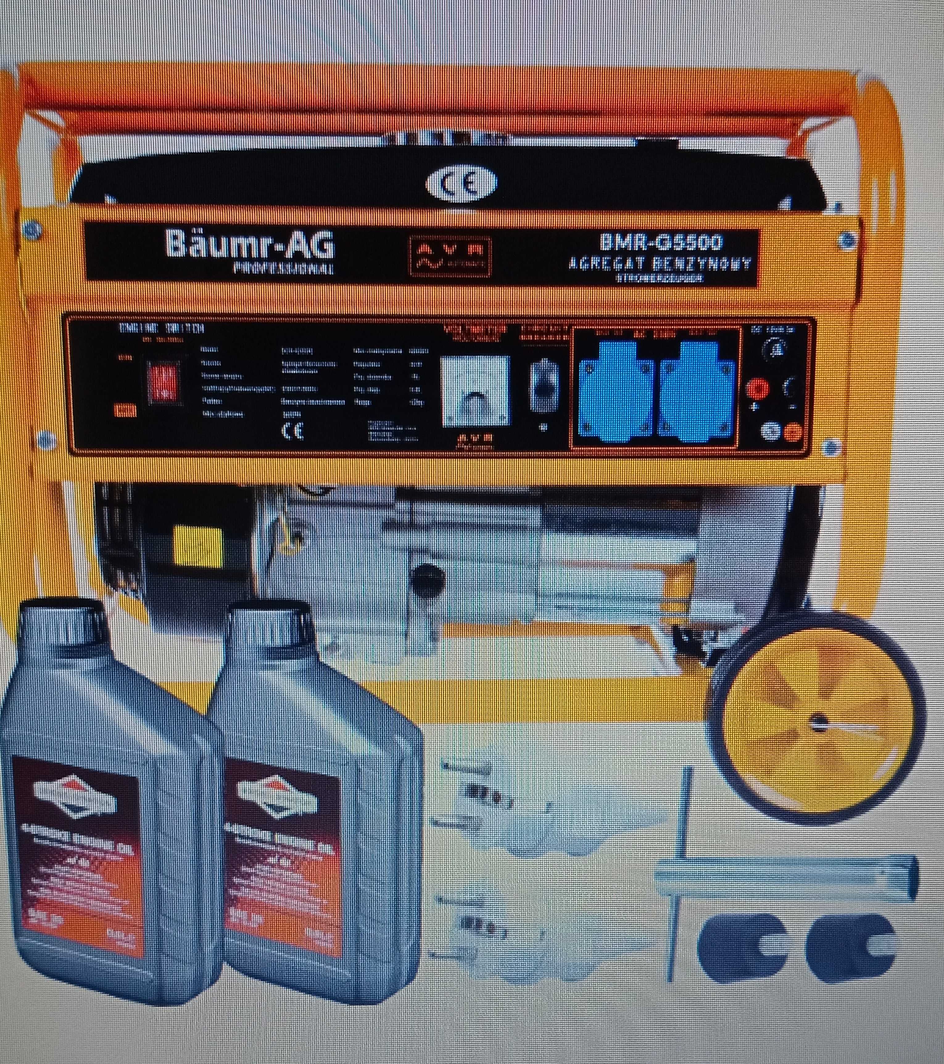 Agregat Prądotwórczy 7.5KM AVR+ 2xBRIGGS 4200W
