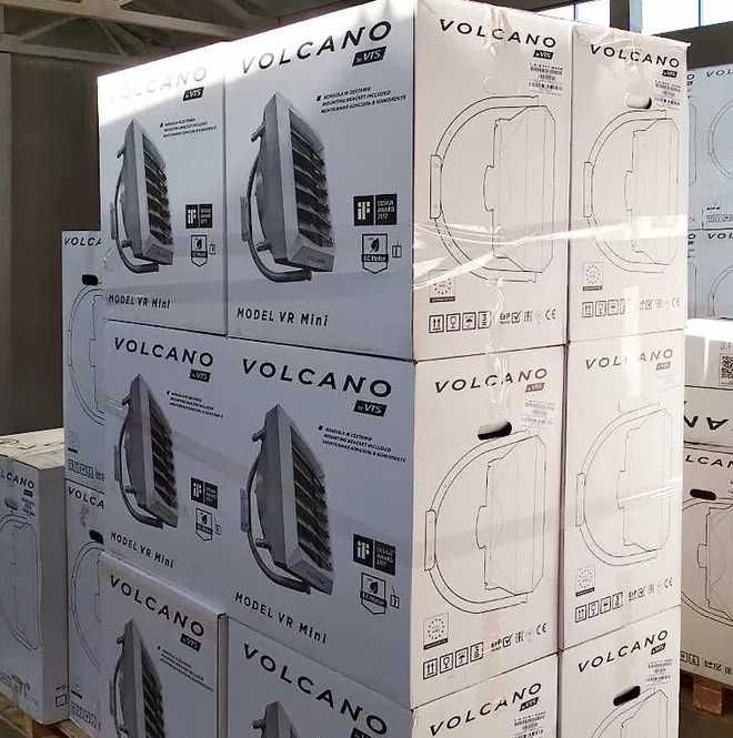 Тепловентилятори VOLCANO vr mini, vr1 ,vr2 ,vr3