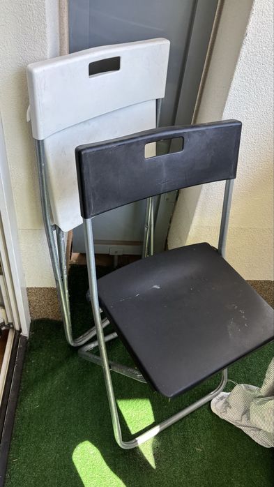2 szt ikea GUNDE Krzesło składane
