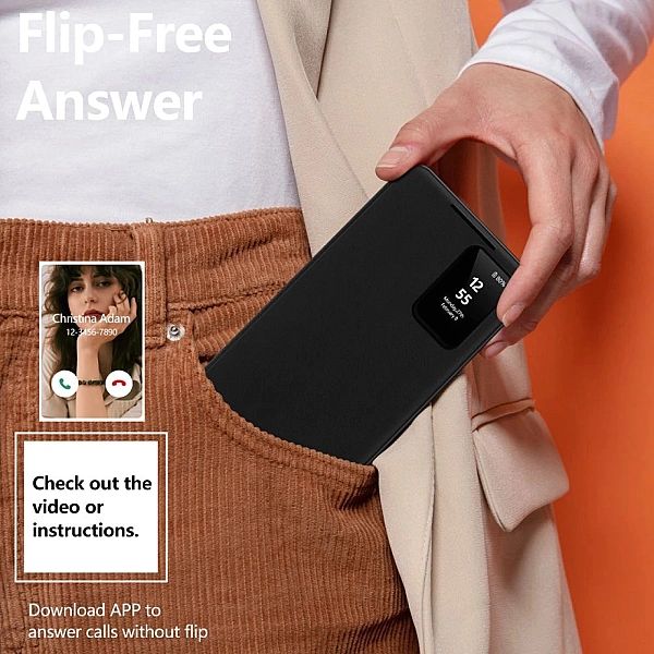 Etui Tech-Protect Smart Wallet na Samsung Galaxy S24 - czarny mat