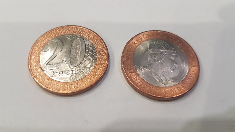 Набор монет Анголы- 1,5,10,20,50,100, 200 kv