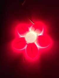 Lampka Ikea Smila Blomma różowy kwiatek