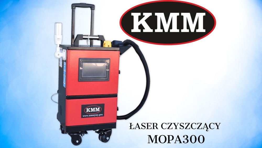 Laserowe urządzenie czyszczące do renowacji drewna, kamienia, obrazów