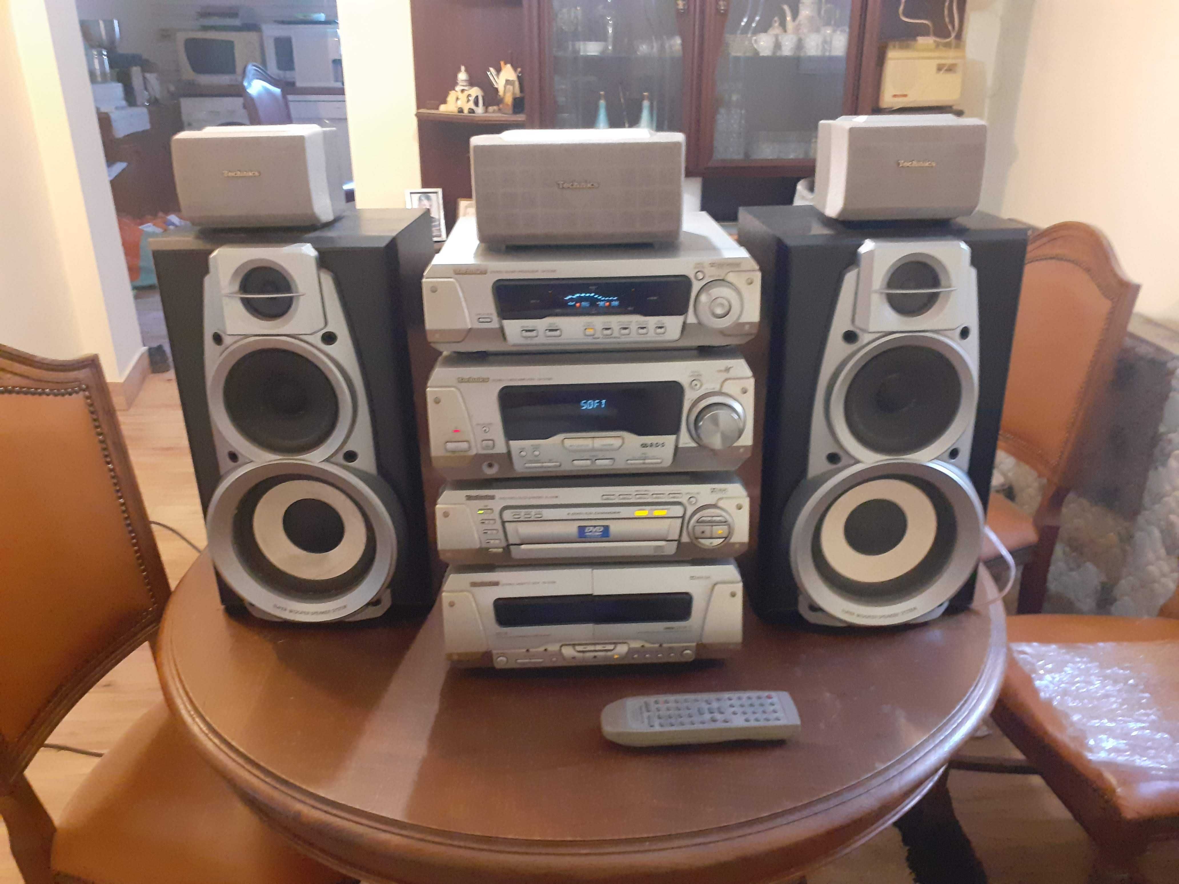 Aparelhagem DVD Surround Technics SL-DV280