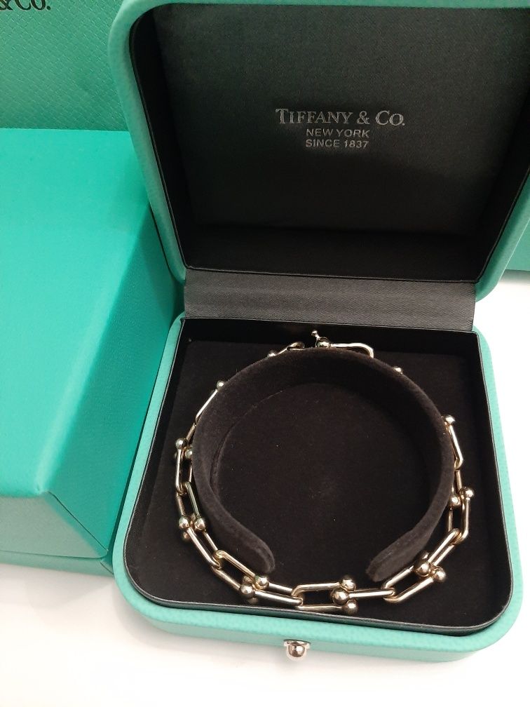 Tiffany&Co HardWare браслет золотой.