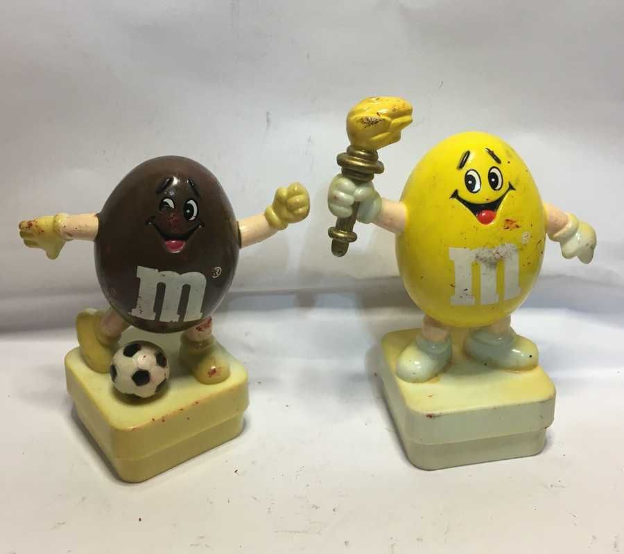 Stare figurki M&Ms 1991 i 1992 r. kolekcje zestaw 2 szt.