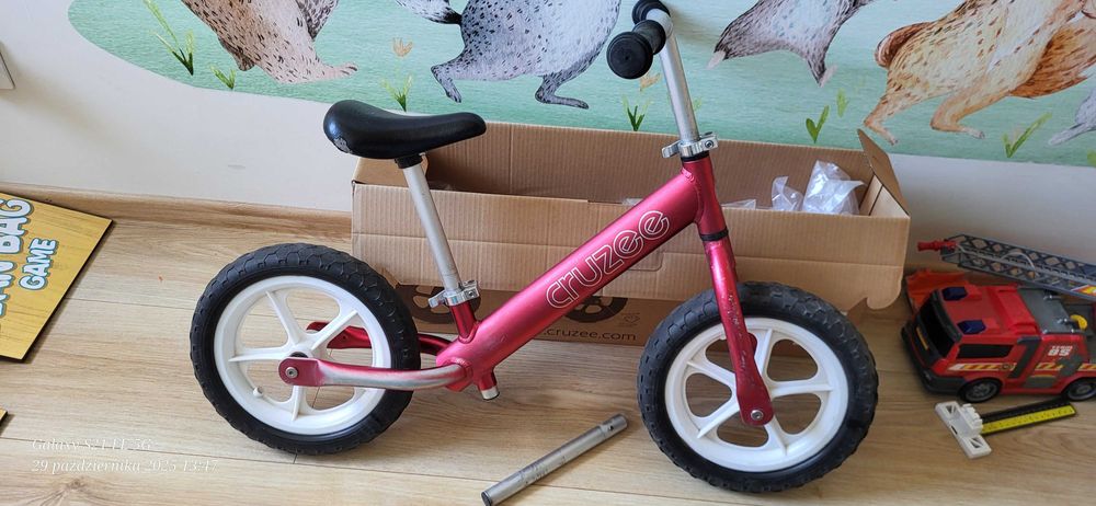Rowerek biegowy 12 calu Cruzee lekki