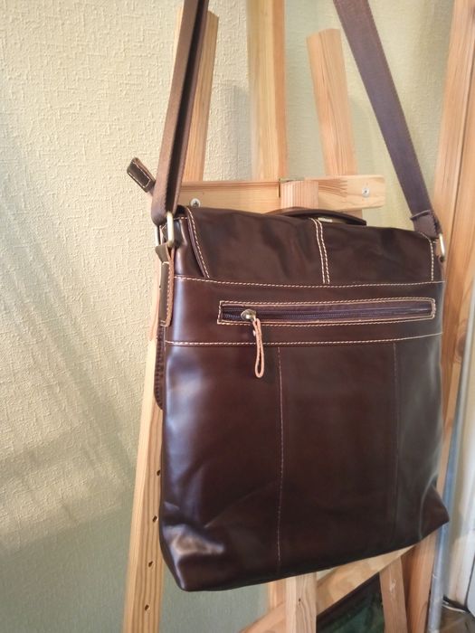 Чоловіча шкіряна сумка