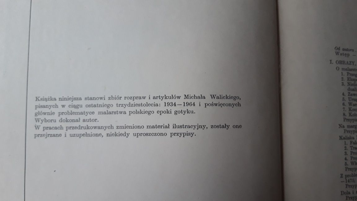 Złoty widnokrąg, Michał Walicki, gotyk