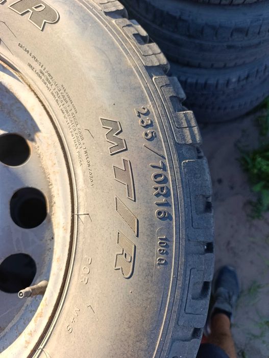 Koła terenowe VW T5 T5 lift T6 5x120 opony 235/70/16C