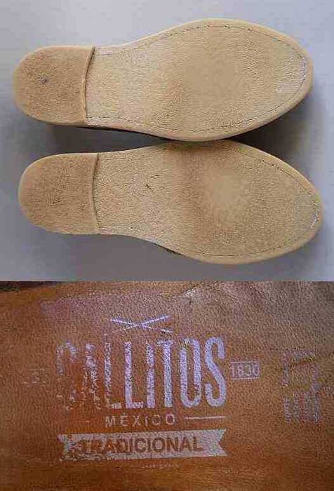 Новые мужские туфли "CALLITOS MEXICO", размер 38
