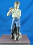 Grajek z fletem Bing&Grondahl Kopenhaga #porcelana #ozdoba #prezent