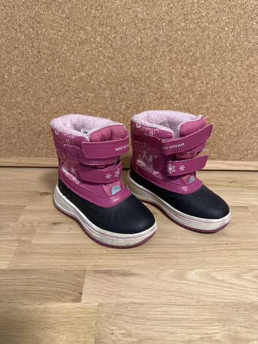 Buty zimowe dziecięce śniegowce 24
