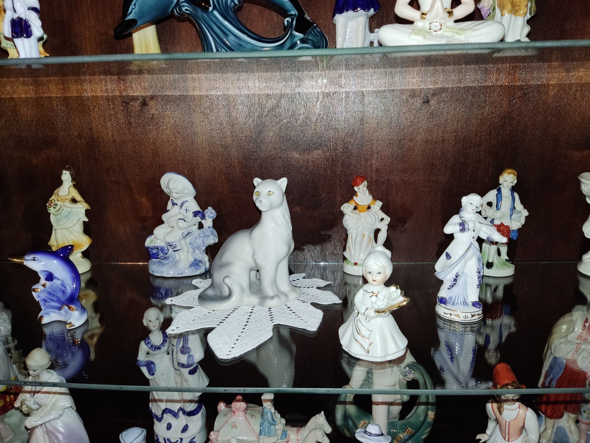 Figurki figurka porcelanowa sygnowana kolekcja idealne piękne stare