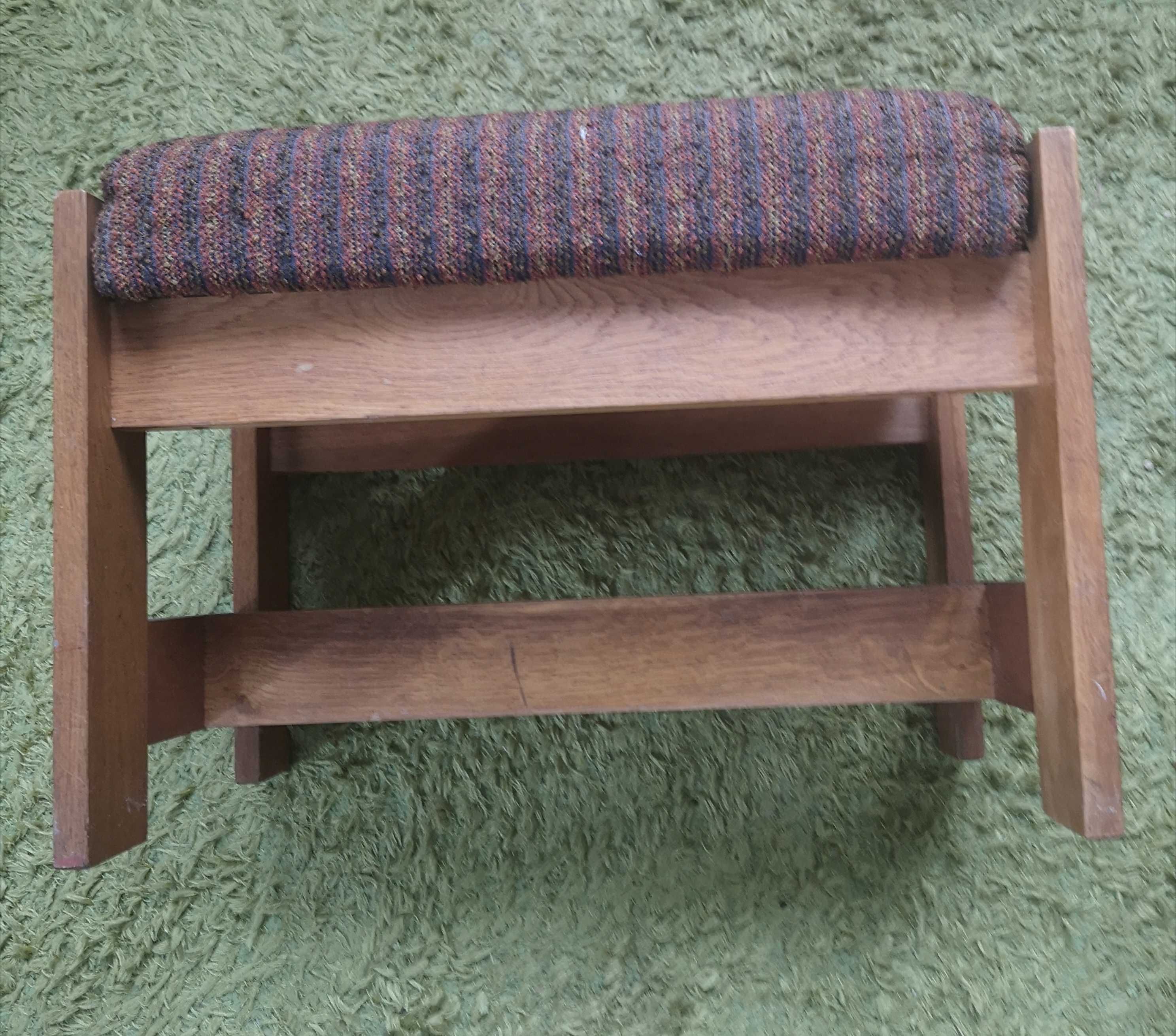 1977 stołek, taboret ŁAD, projekt Andrzej Nehring