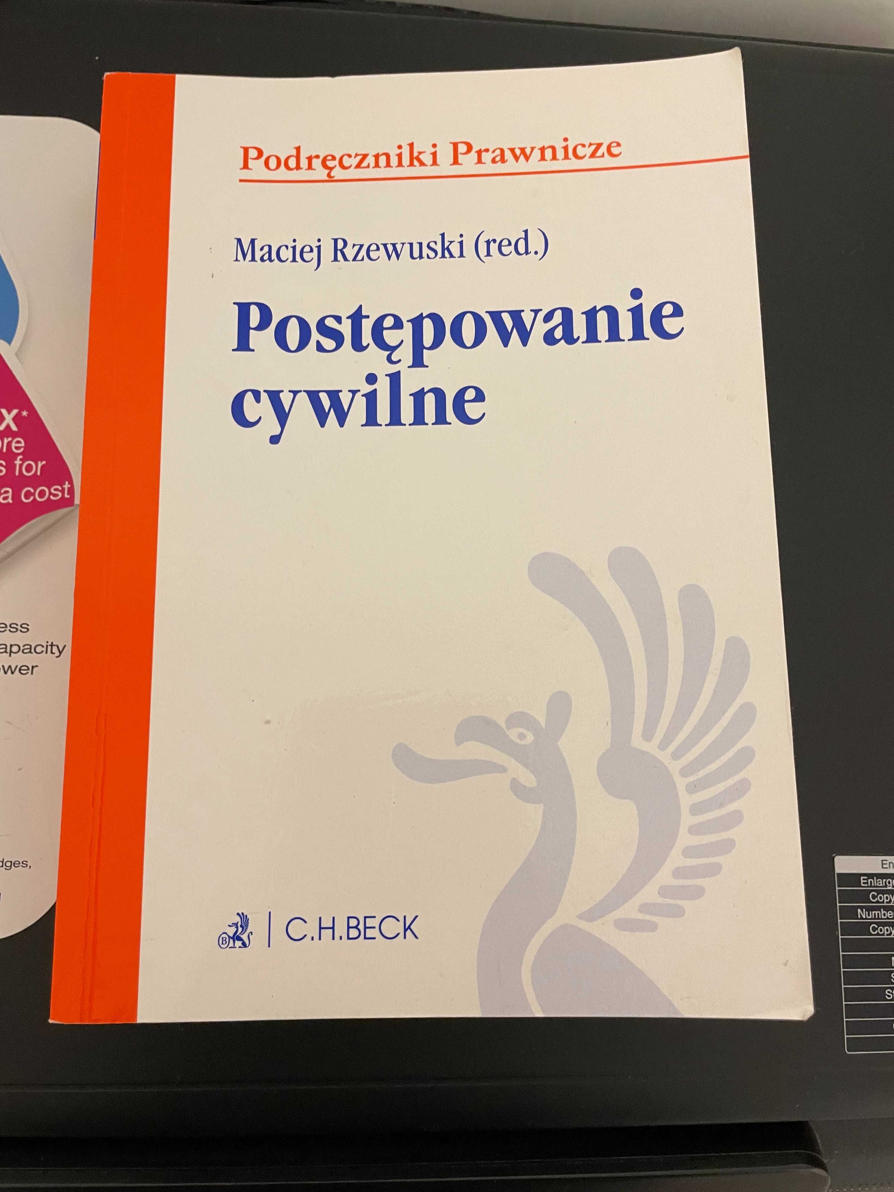Postępowanie cywilne, Rzewuski, C.H. Beck