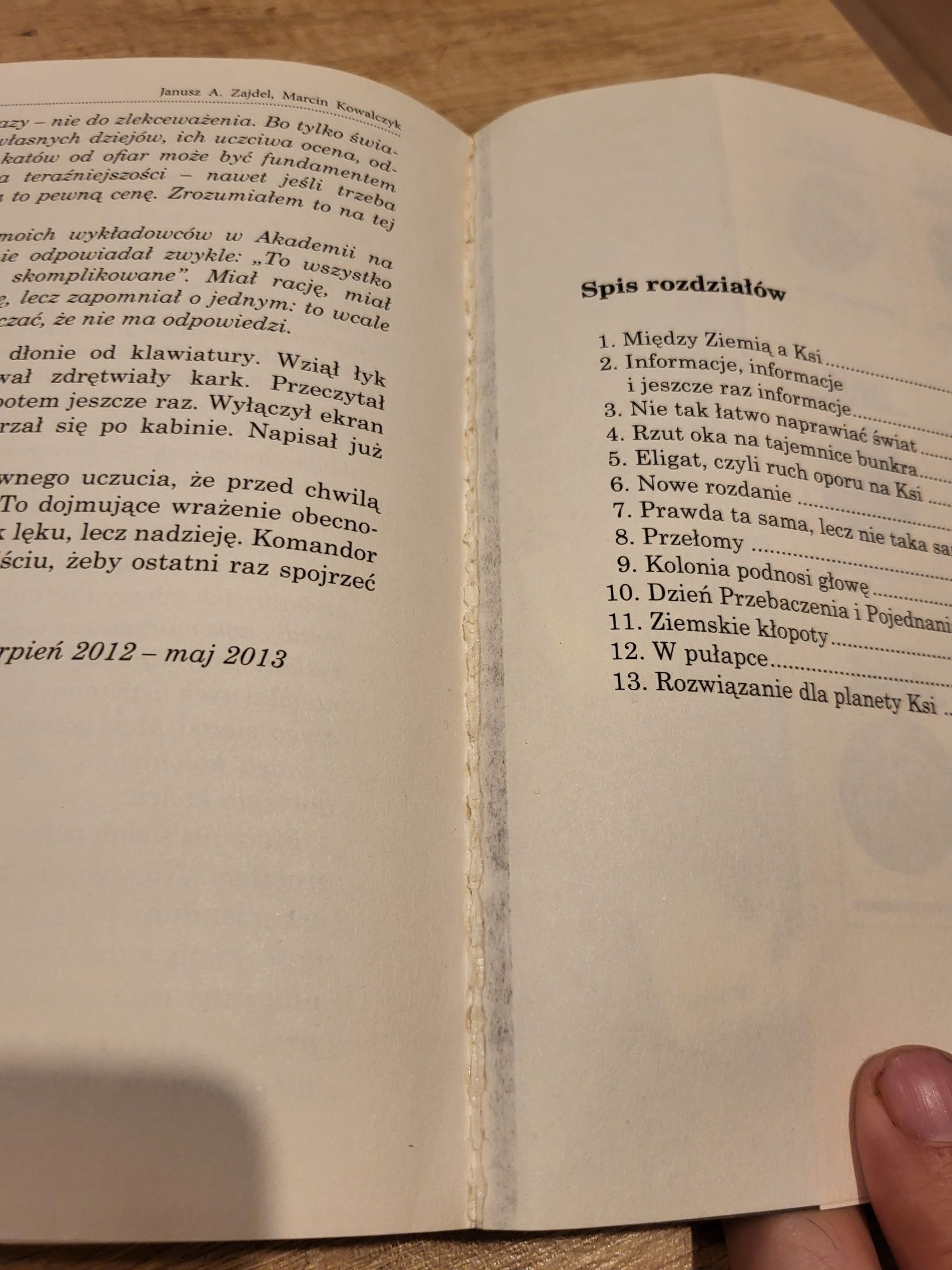 Drugie spojrzenie na planetę KSI - Janusz A. Zajdel, Marcin Kowalczyk