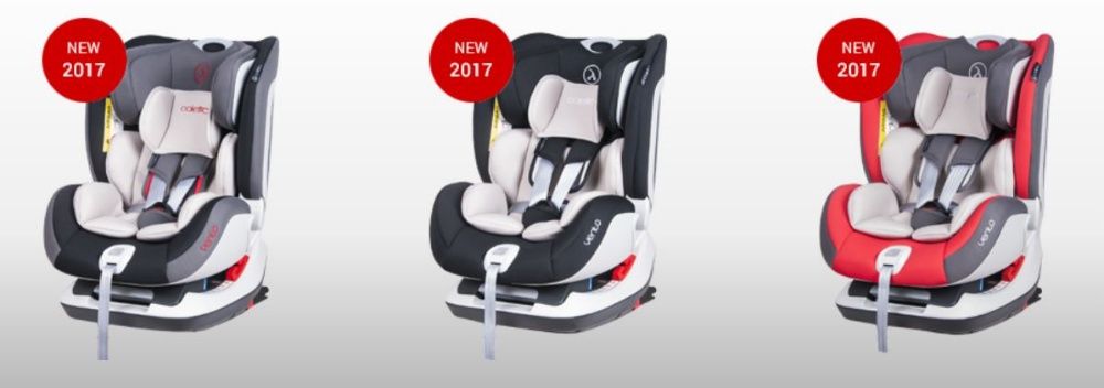 COLETTO VENTO ISOFIX Fotelik samochodowy 0-25 kg. Zapraszamy!