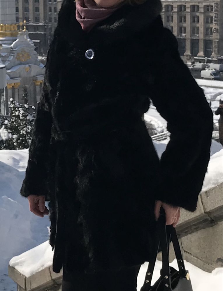 Норковый полушубок