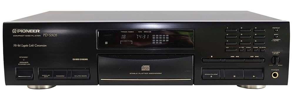 Pioneer PD-S505 Leitor CD Stable Platter - Audiophile