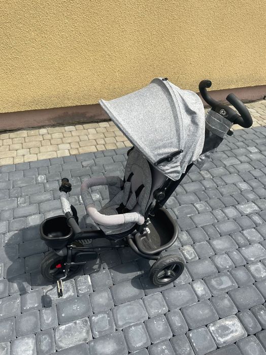 Rowerek rower dziecięcy dla dzieci KinderKraft Aveo Grey trójkołowy
