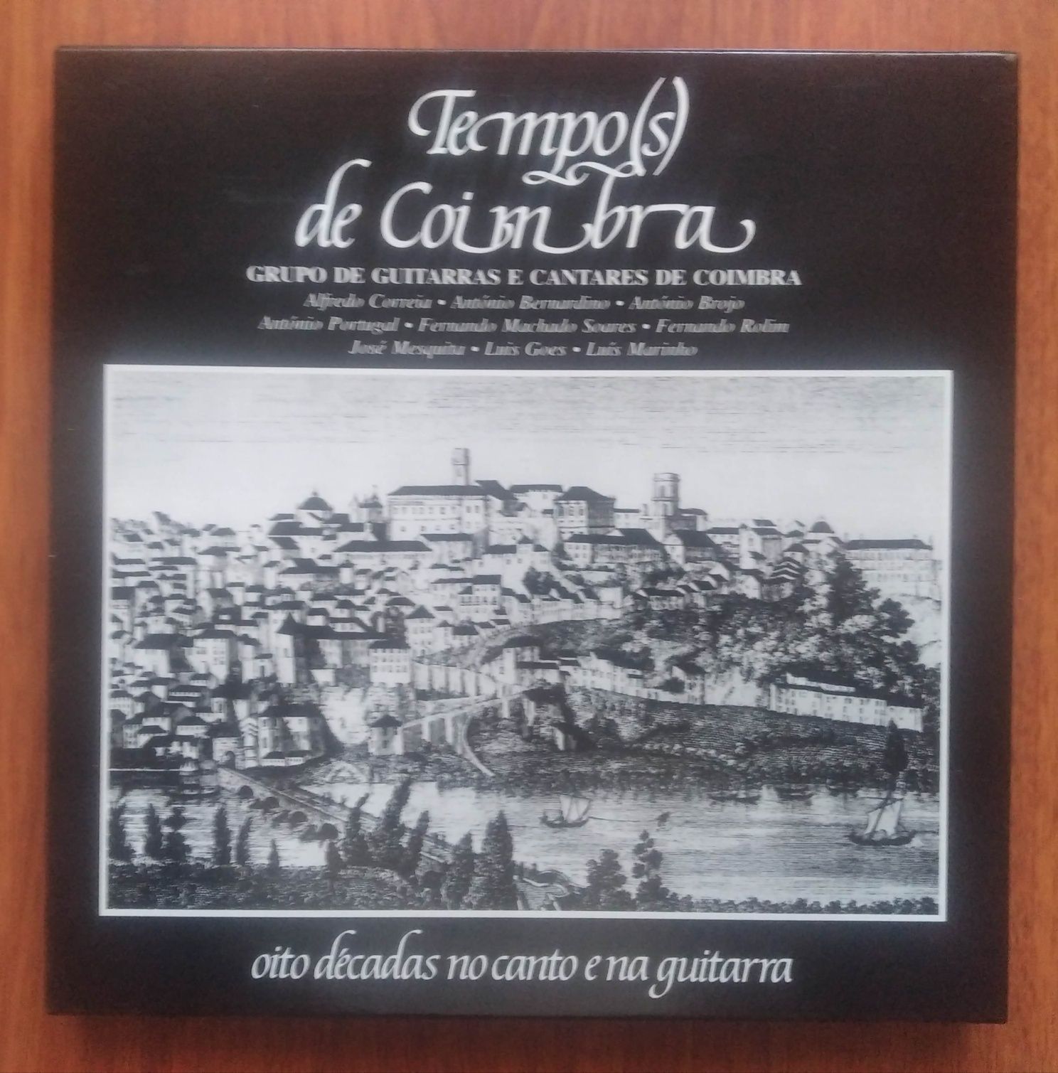 Caixa com 6 discos vinil "Tempos de Coimbra"