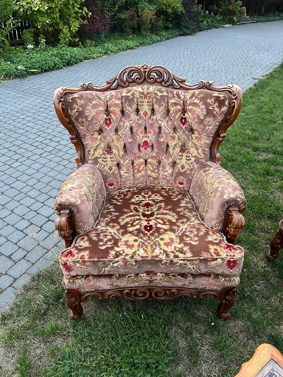 komplet ludwikowski do salonu