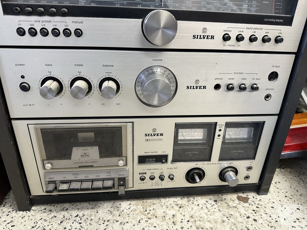 Unitra Kleopatra! Universum! Silver HiFi! Elin 8035! Sprzęt audio PRL